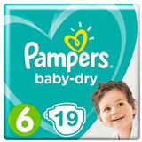 Pampers Baby Dry Luiers Maat 6 - 19 Luiers