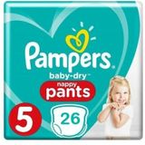 Pampers Baby Dry Pants Maat 5 - 26 Luierbroekjes