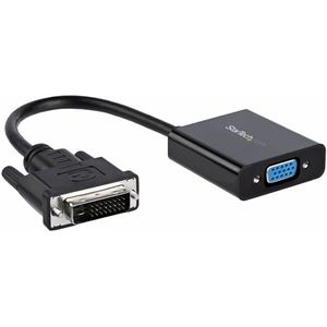 DVI-D-zu-VGA-Adapter Startech DVI2VGAE  0,19 m Schwarz