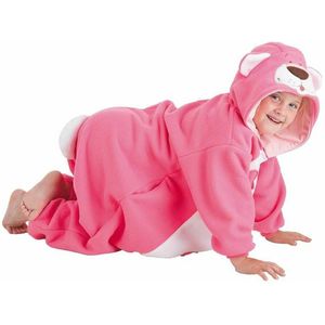 Verkleidung für Kinder Funny Rosa Plüschbär (1 Stücke)