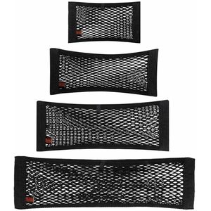 Autoaufbewahrungsnetz Black & Decker Schwarz 40/50/60/80 x 25 cm 4 Stücke