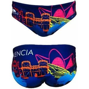 Herren-Slip Turbo Valencia Skyline Blau