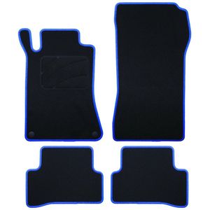 Auto-Fußmatten-Set OCC Motorsport OCCMC0058BL Schwarz Mercedes W203 Clase C Sedan-CLC 5 Stücke