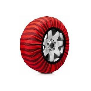 Auto-Schneeketten Classic Rot Textil Größe 62