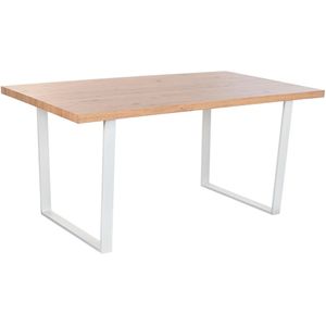 Esstisch Home ESPRIT Braun Schwarz Eisen Holz MDF 160 x 90 x 75 cm