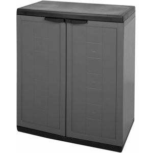 Schrank Curver Dunkelgrau Kunststoff 68 x 87 x 39 cm