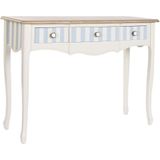 Eingangsbereich DKD Home Decor Weiß Himmelsblau 110 x 40 x 79 cm