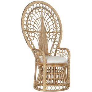 Gartenstuhl DKD Home Decor Weiß Braun natürlich 92 x 66 x 145 cm 86 x 51 x 145 cm 88 x 60 x 146 cm