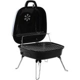 Grill DKD Home Decor Stahl Aluminium (44,5 x 42 x 34 cm)