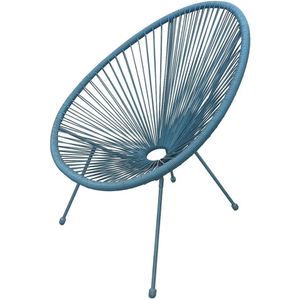Gartensofa Acapulco Blau Seil 72 x 77 x 84 cm