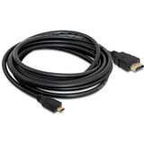 Delock HDMI mit Ethernet A/D Stecker/Stecker 2m