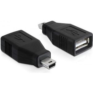 Delock USB 2.0 A Buchse > mini USB Stecker