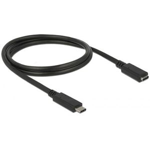 Delock USB Type-C™ Stecker > Buchse 1m