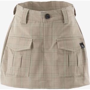 Indian Blue Jeans Geruite Skort Zand