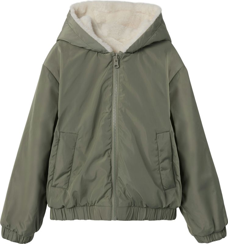 Name it - Jas Maya - Groen - 100% Polyester - Lange Mouw