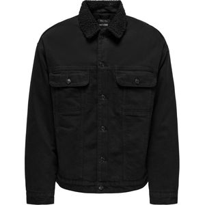 Only & Sons - ONSWILSON - Tussenjas - Zwart - Denim