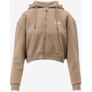 Malelions sweatvest cropped zip hoodie maat XS