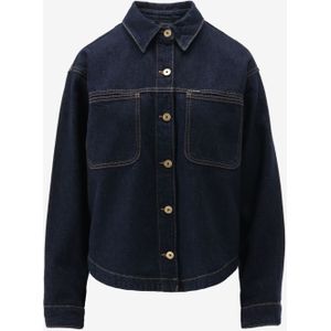 Coj - Tamara - Spijkerjas - Donkerblauw - 100% Katoen - Lange Mouwen