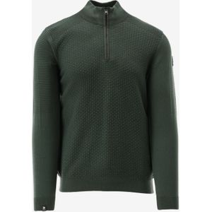 Vanguard - VKW2408308 - Trui - Groen - 100% Katoen - Lange Mouwen