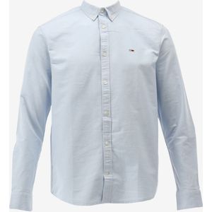 Tommy Hilfiger - Overhemden - Wit - Synthetisch - Button-down Kraag