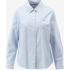Tommy Hilfiger - STRETCH OXFORD REGULAR SHIRT - Blouse - Breezy blue - Lange Mouwen