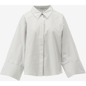 Aaiko - Eldam - Blouse - Ecru - Gestreept - Lange Mouw