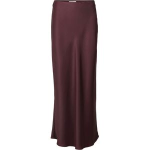 Object - Rok - Bordeaux - 100% Polyester - Normale Lengte