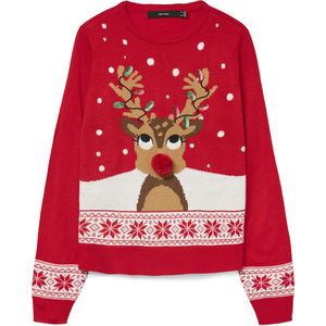 Vmfrostydeer - Gebreide Pullover - Kerst - Lange Mouwen - Regular Fit