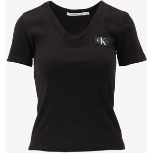 Calvin Klein Jeans - Label Rib - T-shirt - Met Korte Mouwen