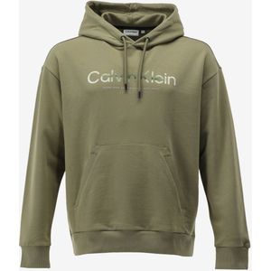 Calvin klein hoodie diffused logo hoodie maat XXL