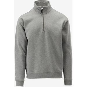 Pure path sweater sideline wordmark halfzip maat S