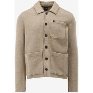 Vanguard - Vest - Beige - Katoenmix - Normale Pasvorm