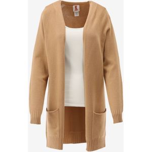 Kontatto - 3m0253n - Vest - Beige - Lange Mouw