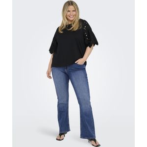 Carwilly - High Waist Flared Fit - Jeans - Plus Size