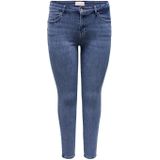 ONLY CARMAKOMA Push-up Skinny Jeans CARPOWER Medium Blue Denim