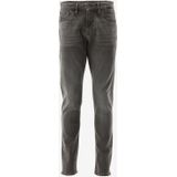 Cast Iron - Straight Fit Valver - Donker Grijs - Maat 28-L32 - 99% Katoen