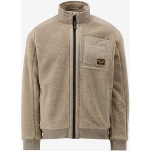 Pme Legend - Jas - Beige - 100% Polyester - Lange Mouwen