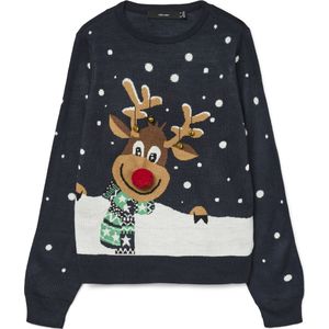 Vmfrostydeer - Gebreide Pullover - Kersttrui - Lange Mouwen - Regular Fit