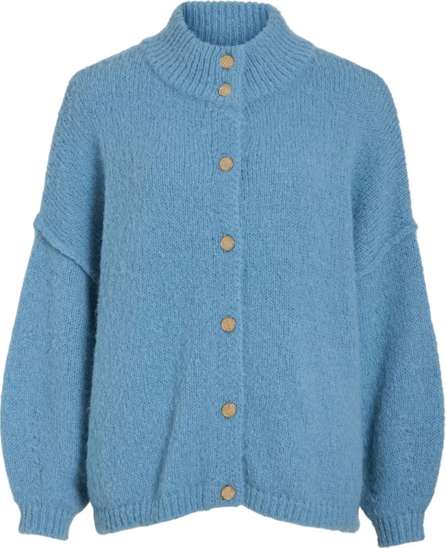 Vila - Sena - Vest - Licht Blauw - Lange Mouw