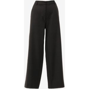 Vila - Amara - Broek - Zwart - Loose Fit - Glitterpatroon