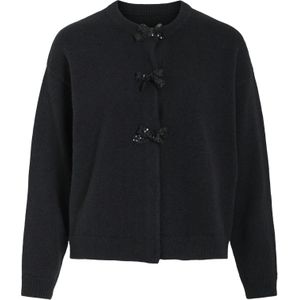 VILA - VIBrianna - Gebreid Vest - Zwart