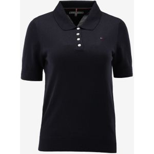 Tommy hilfiger poloshirt co lyocell button po maat XL