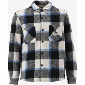 Malelions casual shirt signature damaged flannel maat 140/10J