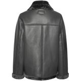 Pcnora - Imitatieleren Jack - Oversized - Met Imitatiebont