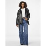 Pcnora - Imitatieleren Jack - Oversized - Met Imitatiebont