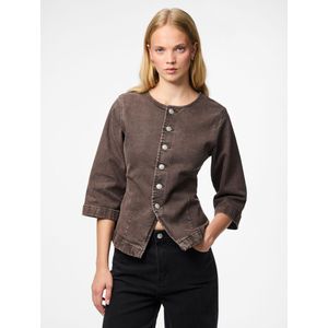 Pcselma - Spijkerblouse - Denim - Slim Fit - 3/4-mouwen