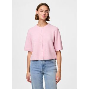Pcsilly Korte Mouwen Gebreid Vest