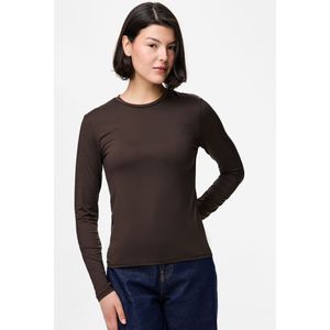 Pcfylla Nylon Top Met Lange Mouwen
