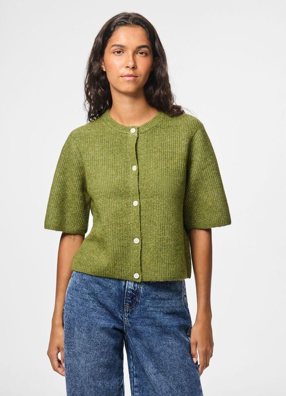 Pcsilly - Korte Mouwen - Gebreid Vest