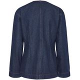 PIECES - PCDemi - Blouse - Donkerblauw - Lange Mouw